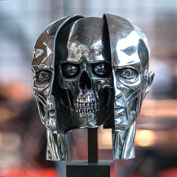 RELIQUARY CRYSTAL HEAD – 45000 €